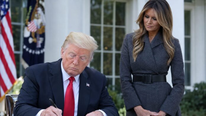 AI-generated illustration: Trump Signs Melania-Led Order for NIH Women's Health Division
