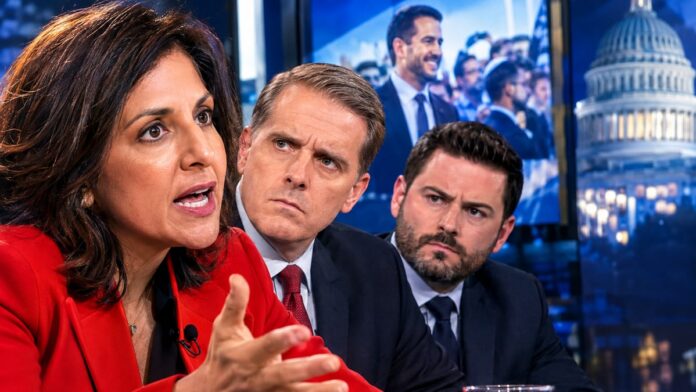 AI-generated illustration: Tanden Faces Pushback Over El-Sayed Jewish Support Claim on Air