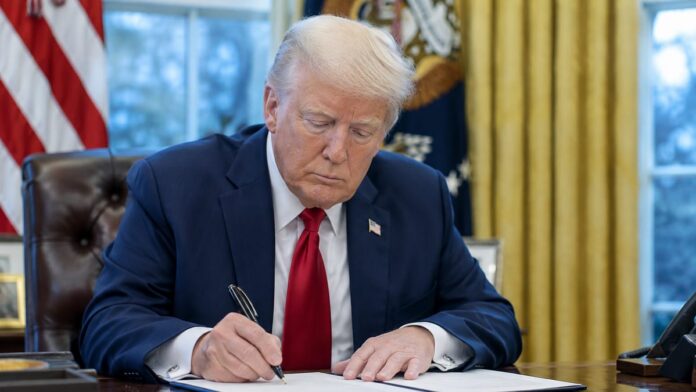 AI-generated illustration: Trump Puts New Russia Sanctions on Hold, Citing U.S. National Interest