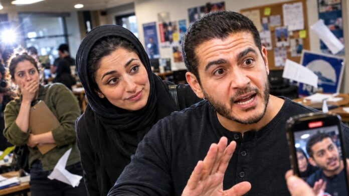 AI-generated illustration: Abdelhadi Caught on Video: Abdul El-Sayed Not a Capitalist