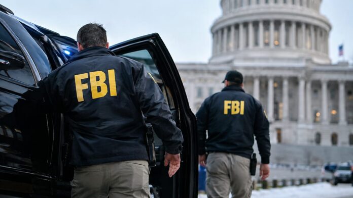 AI-generated illustration: Feds Run 'Aggressive' Criminal Probe of Alaska's Second Dan Sullivan