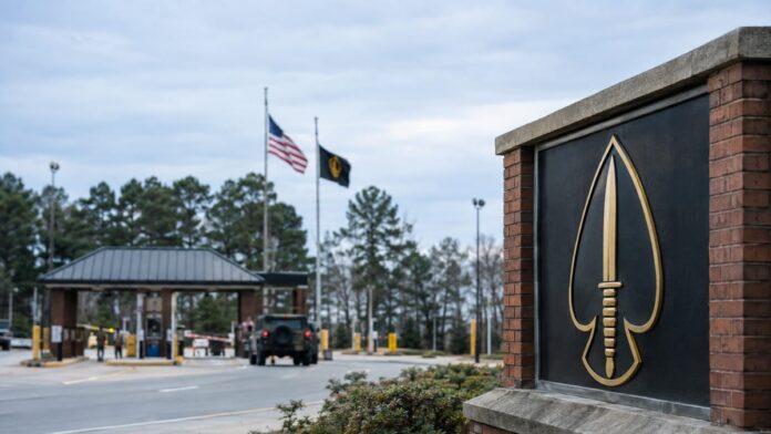 AI-generated illustration: Ex-Fort Bragg Contractor Charged With Posting Classified Ops Footage