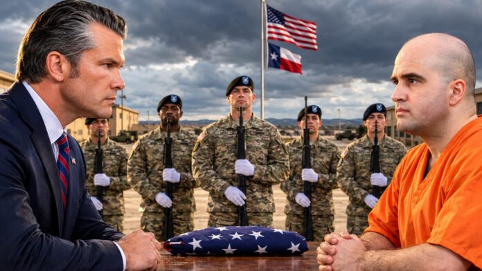 AI-generated illustration: Hasan Faces Public Firing Squad December 3 for Fort Hood Shooting