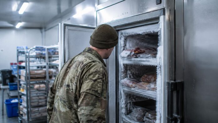 AI-generated illustration: Pentagon Treating Base Freezer Failures as Suspected Cyberattack