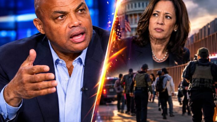 AI-generated illustration: Charles Barkley Rejects Democratic Proposals on ICE and Voter ID